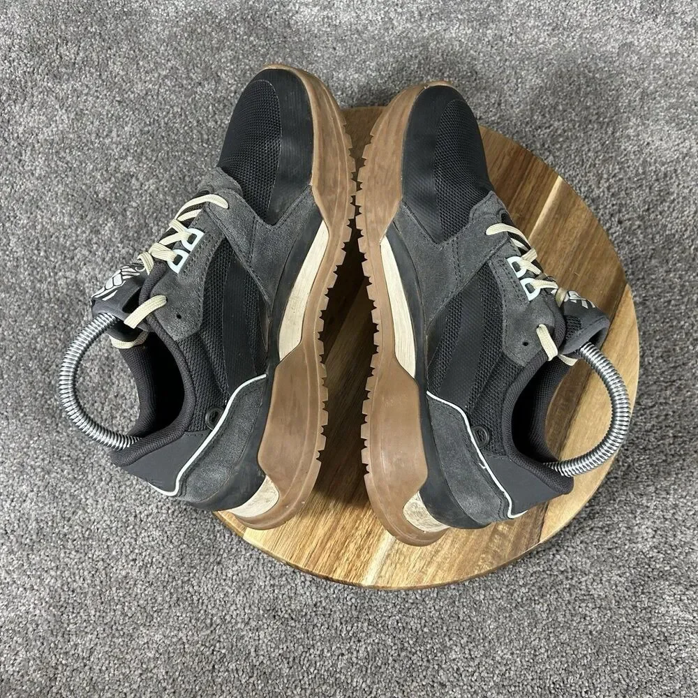 Columbia Wildone Anthem Women’s Size 7.5 Black Gum Trail Hiking Shoes Used